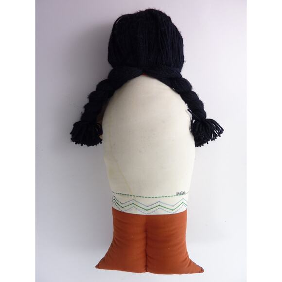 Vintage Worry Doll Cloth Handsewn Magna Peru Doll Maena - Picture 4 of 7